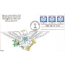 #O146A Official - Eagle Kribbs FDC