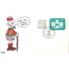 #U586 USA Kribbs FDC