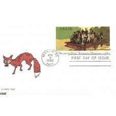 #UX94 Francis Marion Kribbs FDC