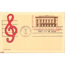 #UX96 Philadelphia Academy of Music Kribbs FDC