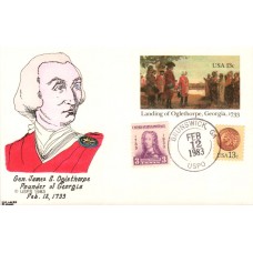 #UX98 Landing of Oglethorpe Combo Kribbs FDC