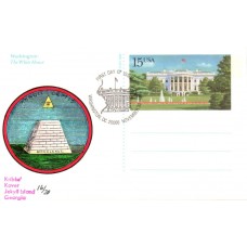 #UX143 The White House Kribbs FDC