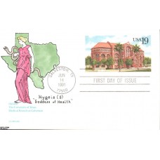 #UX155 University of Texas Kribbs FDC