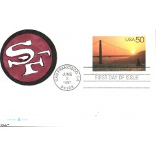 #UX283 Golden Gate Bridge Kribbs FDC