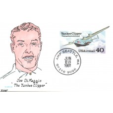 #UXC25 Yankee Clipper Kribbs FDC