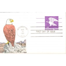 #UY31 B - Eagle Kribbs FDC