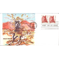 #1855 Crazy Horse Land's End FDC