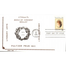 #1926 Edna St. Vincent Millay Land's End FDC