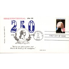 #1952 George Washington Land's End FDC