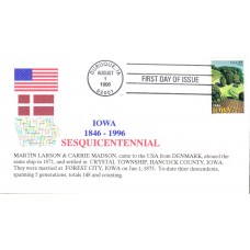 #3088 Iowa Statehood Larson FDC