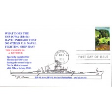 #3088 Iowa Statehood Larson FDC