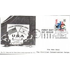 #3185e FDR's New Deal LEB FDC