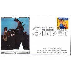 #3186e Rosie the Riveter LEB FDC