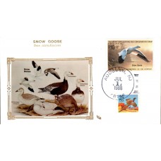 #RW55 Snow Goose LEB FDC