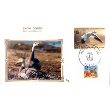 #RW55 Snow Goose LEB FDC