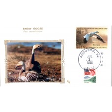 #RW55 Snow Goose LEB FDC