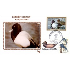 #RW56 Lesser Scaup LEB FDC