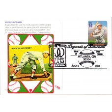 #UX342 Rogers Hornsby LEB FDC