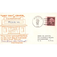 Meaux LA Post Office Last Day - Eric Lewis Cover