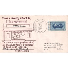 Veto AL Post Office Last Day - Eric Lewis Cover