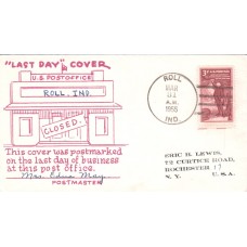 Roll IN Post Office Last Day - Eric Lewis Cover