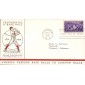 #855 Baseball Centennial Linprint FDC