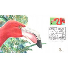 #2707 Pink Flamingo Little FDC