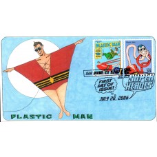 #4084g//q Plastic Man Little Tiger FDC