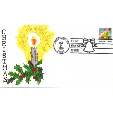 #2245 Christmas Village LMG FDC