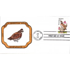 #2301 Bobwhite Quail LMG FDC