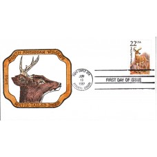 #2317 White-tailed Deer LMG FDC