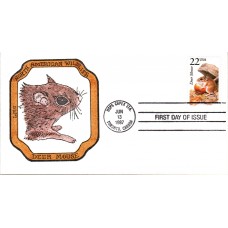 #2324 Deer Mouse LMG FDC