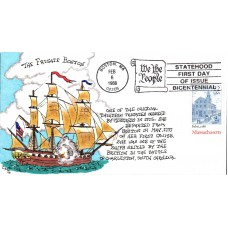 #2341 Massachusetts Statehood LMG FDC