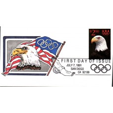 #2540 Bald Eagle LMG FDC