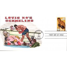 #2766 Joe Louis LMG FDC