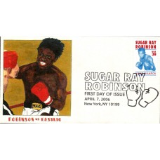 #4020 Sugar Ray Robinson LMG FDC