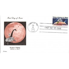 #1759 Viking Missions to Mars Lorstan FDC