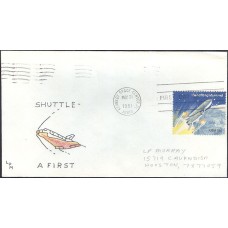 #1913 Space Achievements LPM FDC