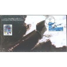 #3372 US Navy Submarine LRC FDC - USS Columbia SSN 771