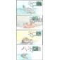 #2508-11 Sea Creatures Mangus FDC Set