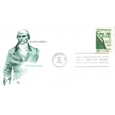 #1380 Daniel Webster Marg FDC