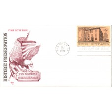 #1440 Decatur House Marg FDC