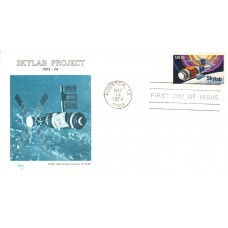 #1529 Skylab Marg FDC