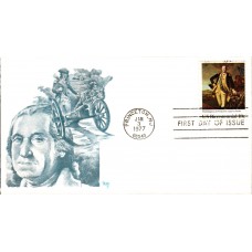 #1704 Washington at Princeton Marg FDC