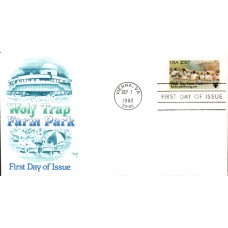 #2018 Wolf Trap Farm Park Marg FDC