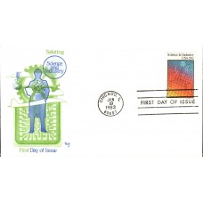 #2031 Science and Industry Marg FDC