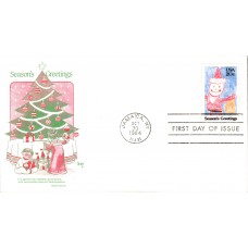 #2108 Santa Claus Marg FDC