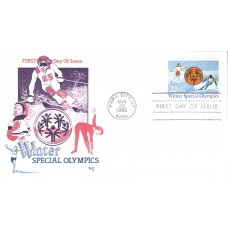 #2142 Winter Special Olympics Marg FDC