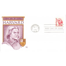 #2190 John Harvard Marg FDC