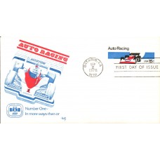 #U587 Auto Racing Marg FDC